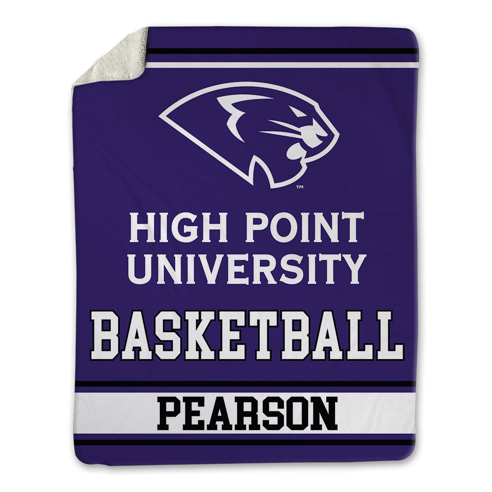 High Point - NCAA Men's Basketball : Trey Pearson - Blanket-0