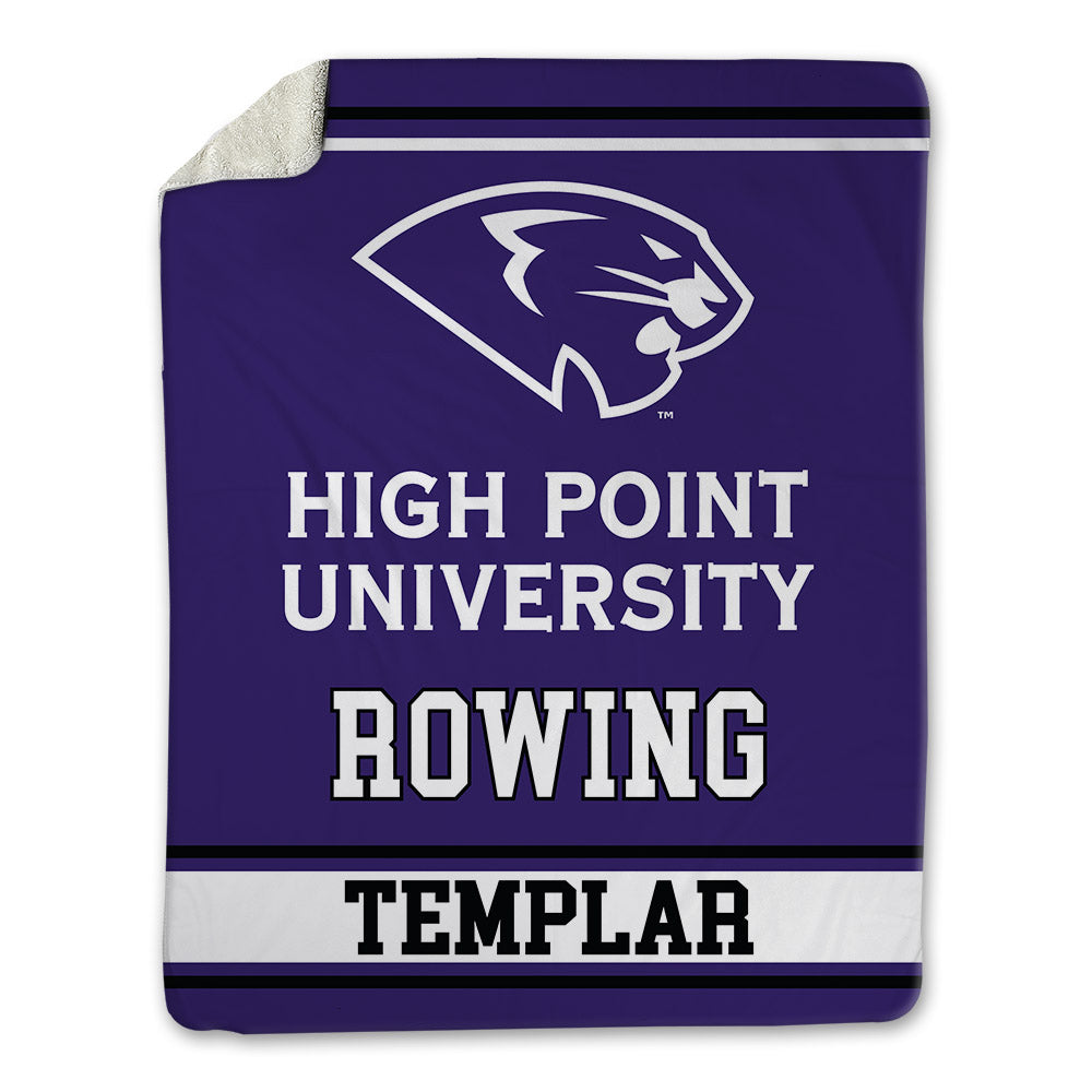 High Point - NCAA Women's Rowing : Rylee Templar - Blanket-0