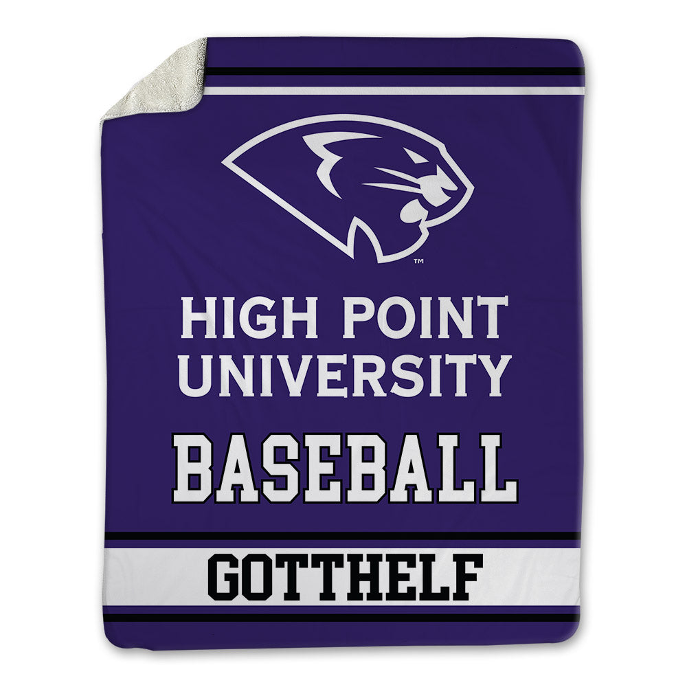 High Point - NCAA Baseball : Zach Gotthelf - Blanket-0