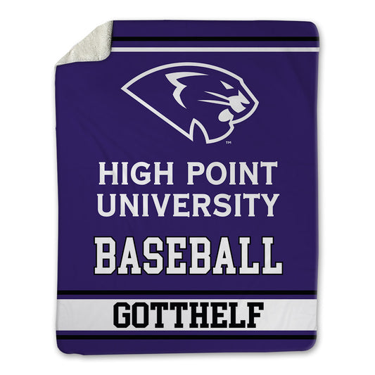 High Point - NCAA Baseball : Zach Gotthelf - Blanket-0