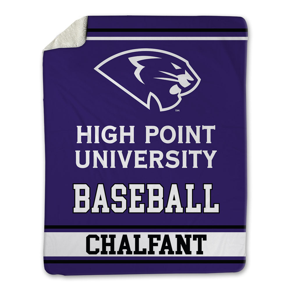 High Point - NCAA Baseball : Cam Chalfant - Blanket-0