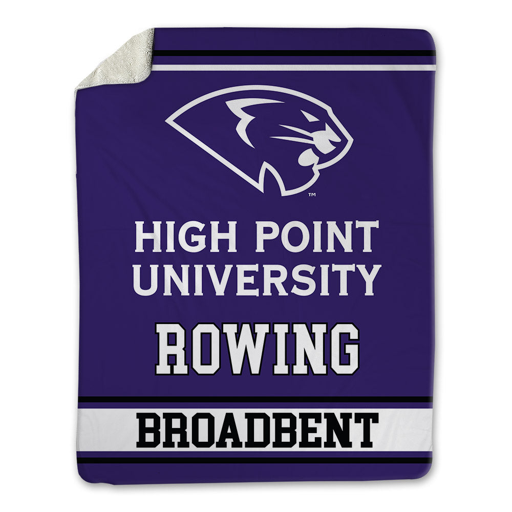 High Point - NCAA Women's Rowing : Avery Broadbent - Blanket-0