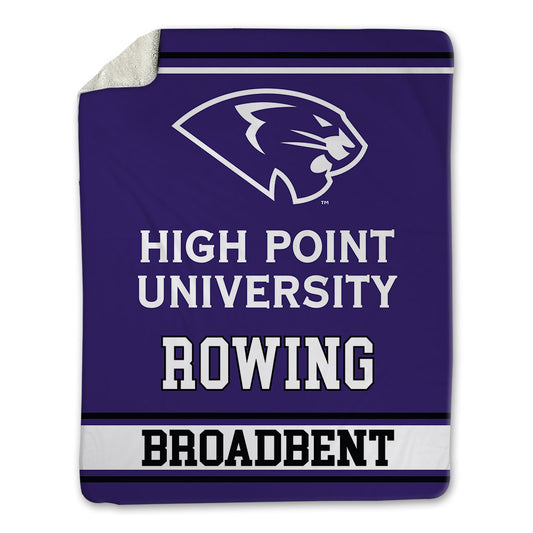 High Point - NCAA Women's Rowing : Avery Broadbent - Blanket-0