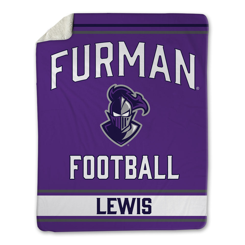Furman - NCAA Football : Billy Lewis - Blanket-0