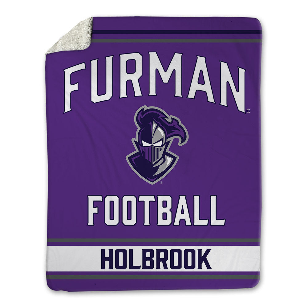 Furman - NCAA Football : John Holbrook - Blanket-0