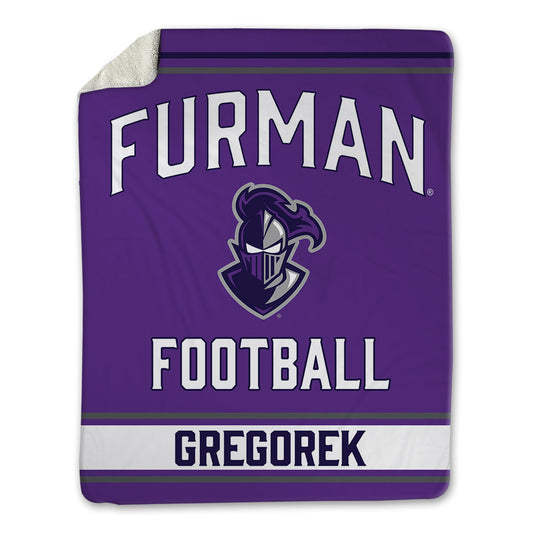 Furman - NCAA Football : Chase Gregorek - Blanket-0