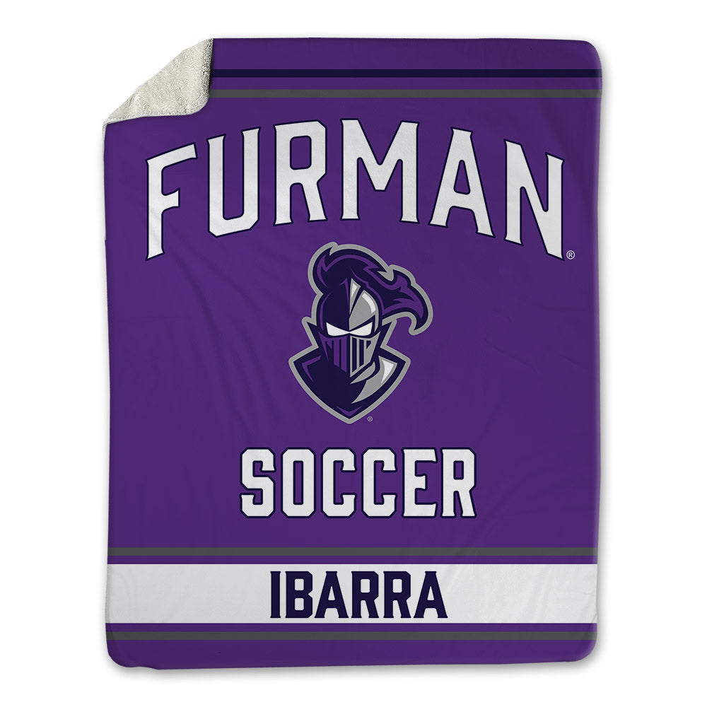 Furman - NCAA Women's Soccer : Alexa Ibarra - Blanket-0