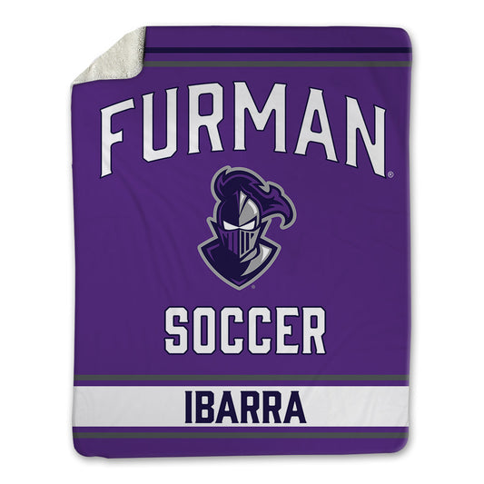 Furman - NCAA Women's Soccer : Alexa Ibarra - Blanket-0