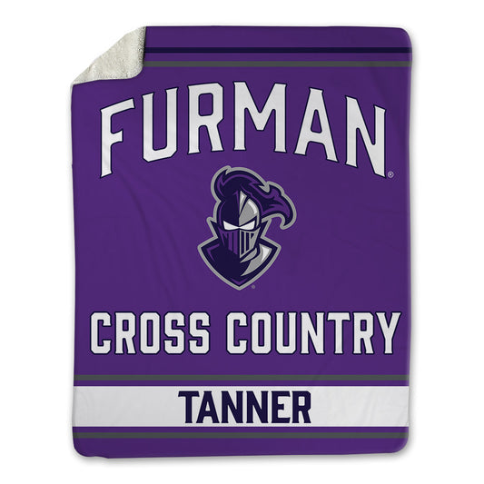 Furman - NCAA Men's Cross Country : Lucas Tanner - Blanket-0