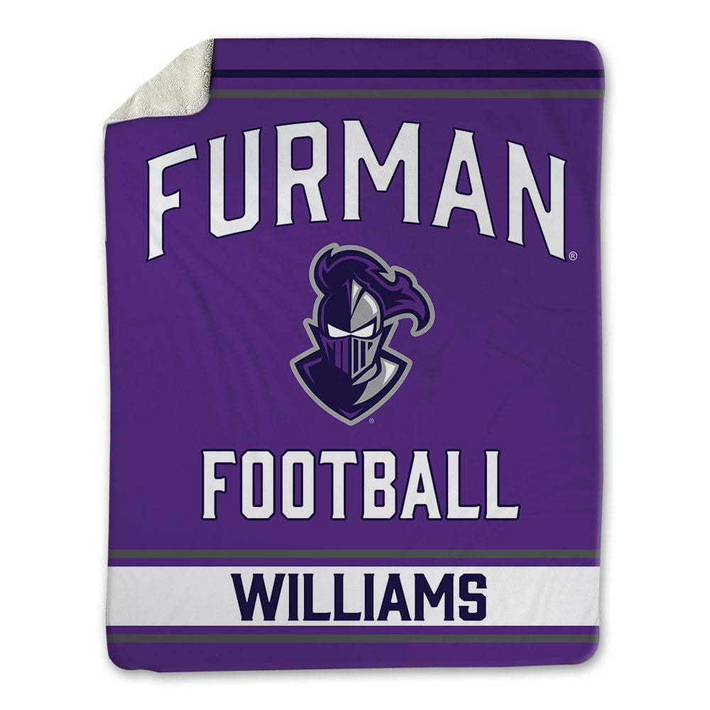 Furman - NCAA Football : Trae Williams - Blanket-0