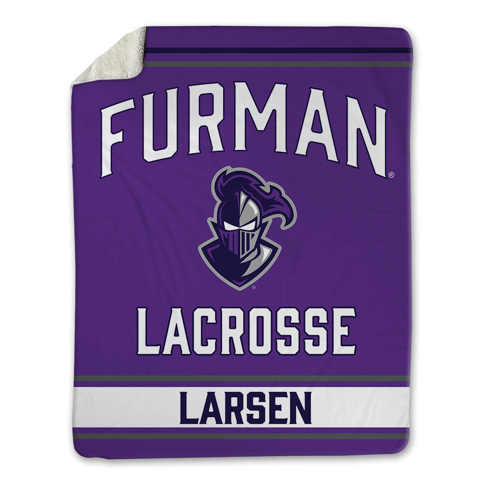 Furman - NCAA Women's Lacrosse : Cassie Larsen - Blanket-0