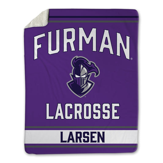 Furman - NCAA Women's Lacrosse : Cassie Larsen - Blanket-0