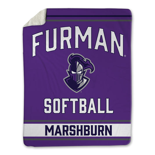 Furman - NCAA Softball : Hope Marshburn - Blanket-0