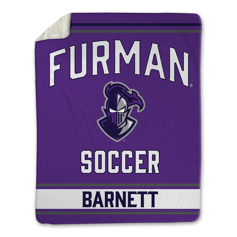 Furman - NCAA Women's Soccer : Hayden Barnett - Blanket-0