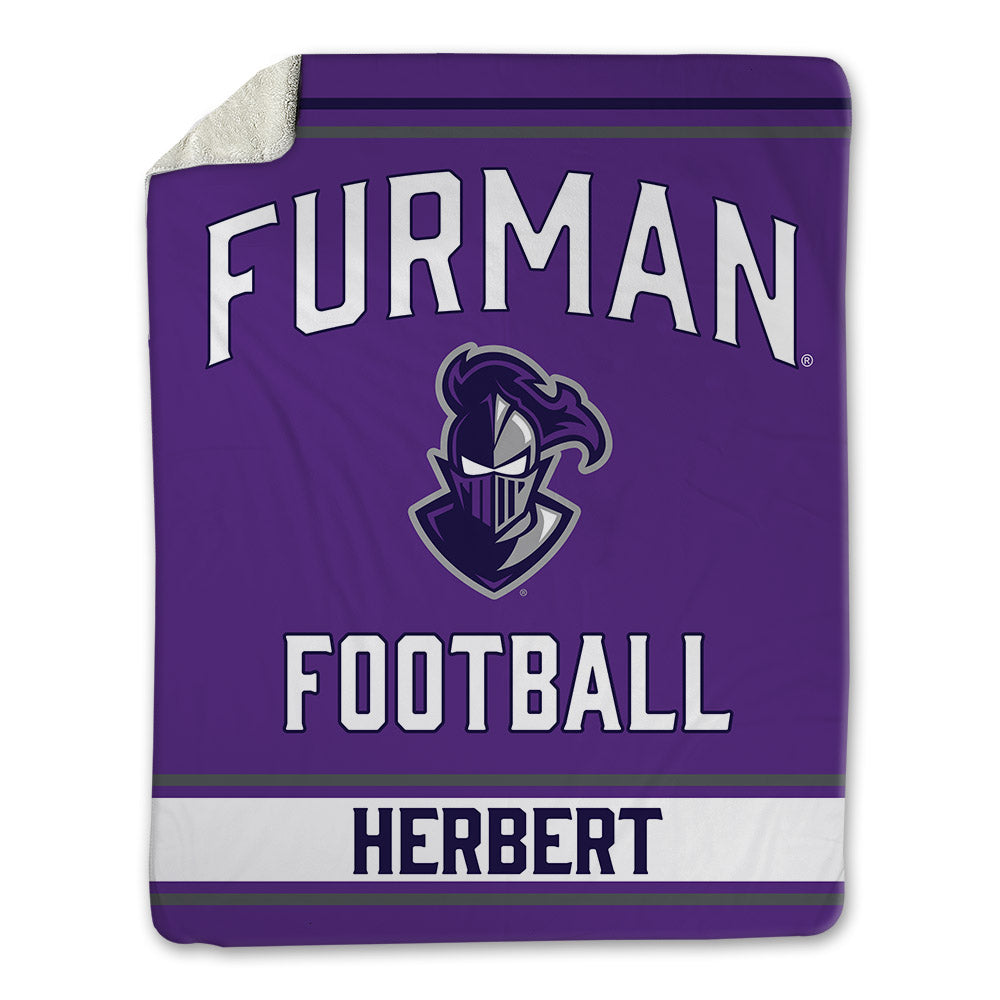 Furman - NCAA Football : Raleigh Herbert - Blanket-0