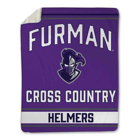 Furman - NCAA Women's Cross Country : Georgy Helmers - Blanket-0