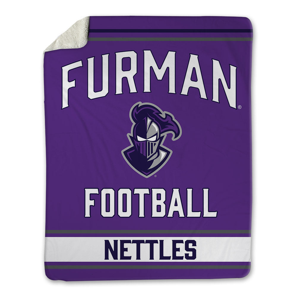 Furman - NCAA Football : CJ Nettles - Blanket-0