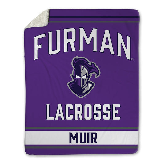 Furman - NCAA Women's Lacrosse : Emily Muir - Blanket-0