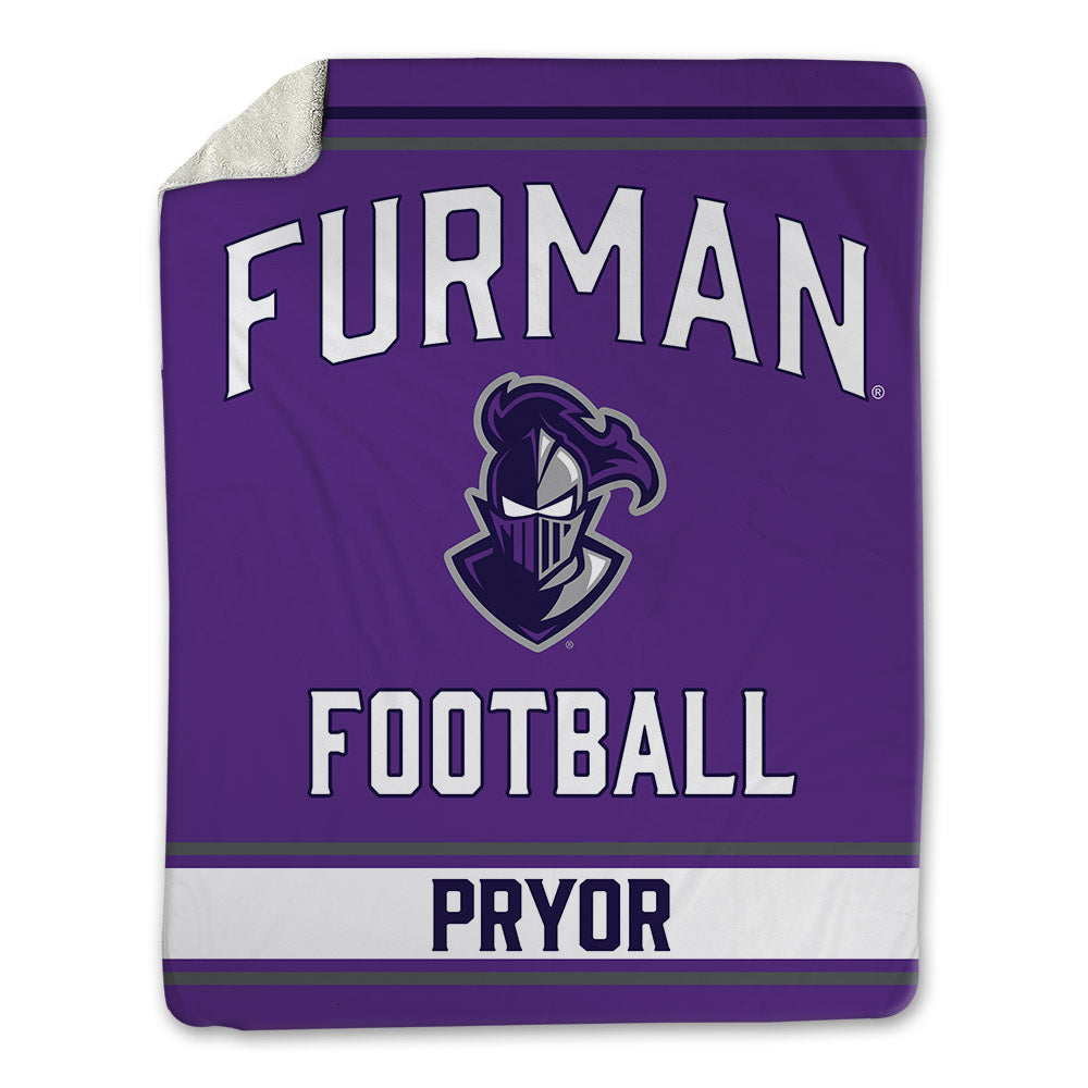 Furman - NCAA Football : Jackson Pryor - Blanket-0