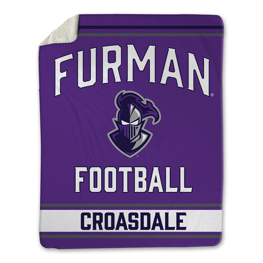 Furman - NCAA Football : Ben Croasdale - Blanket-0