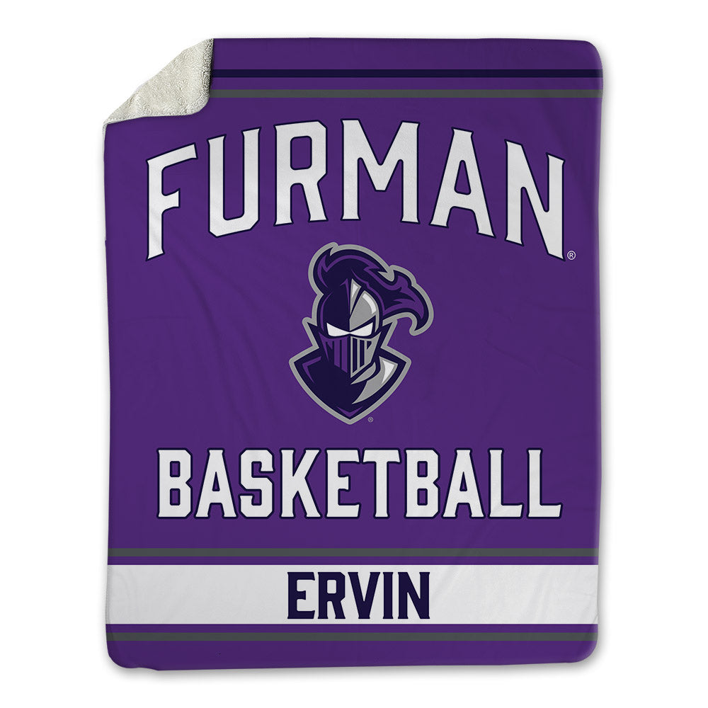 Furman - NCAA Women's Basketball : Alyssa Ervin - Blanket-0