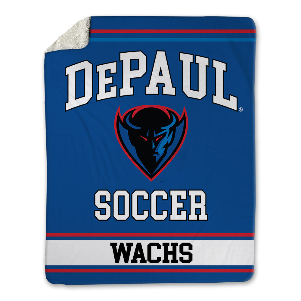 DePaul - NCAA Men's Soccer : Eli Wachs - Blanket-0