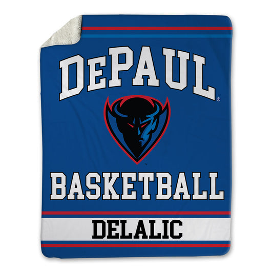 DePaul - NCAA Men's Basketball : Amsal Delalic - Blanket-0