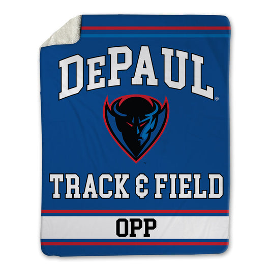 DePaul - NCAA Women's Track & Field : Elena Opp - Blanket-0