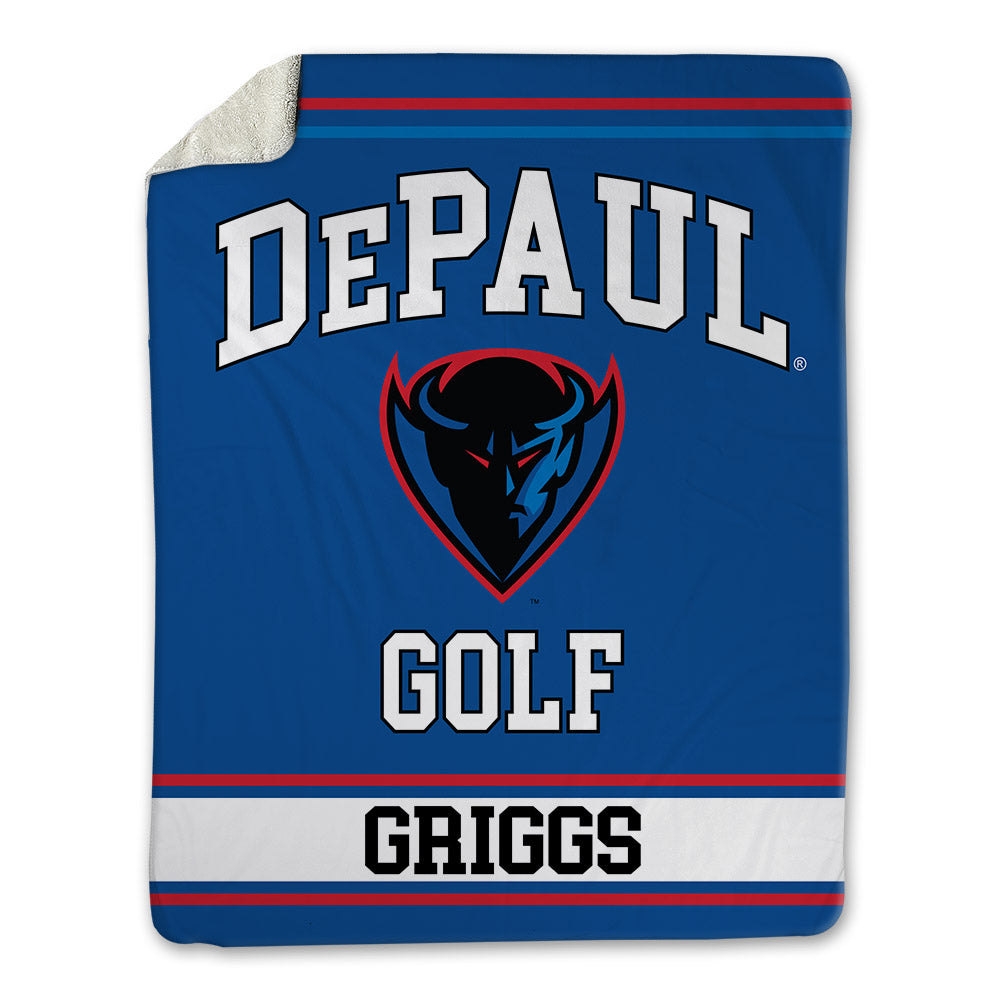 DePaul - NCAA Men's Golf : David Griggs - Blanket-0