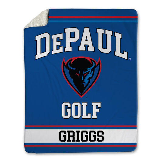 DePaul - NCAA Men's Golf : David Griggs - Blanket-0