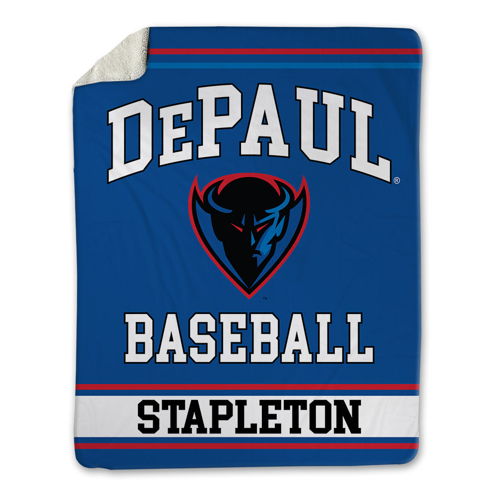 DePaul - NCAA Baseball : Taylor Stapleton - Blanket-0