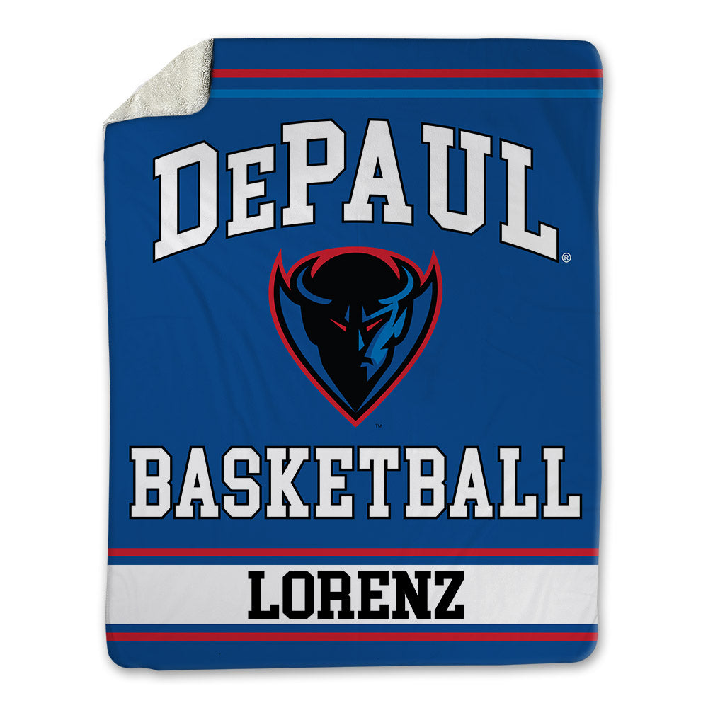 DePaul - NCAA Men's Basketball : Jeremy Lorenz - Blanket-0