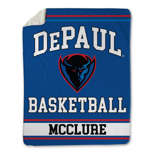 DePaul - NCAA Men's Basketball : Kruz McClure - Blanket-0