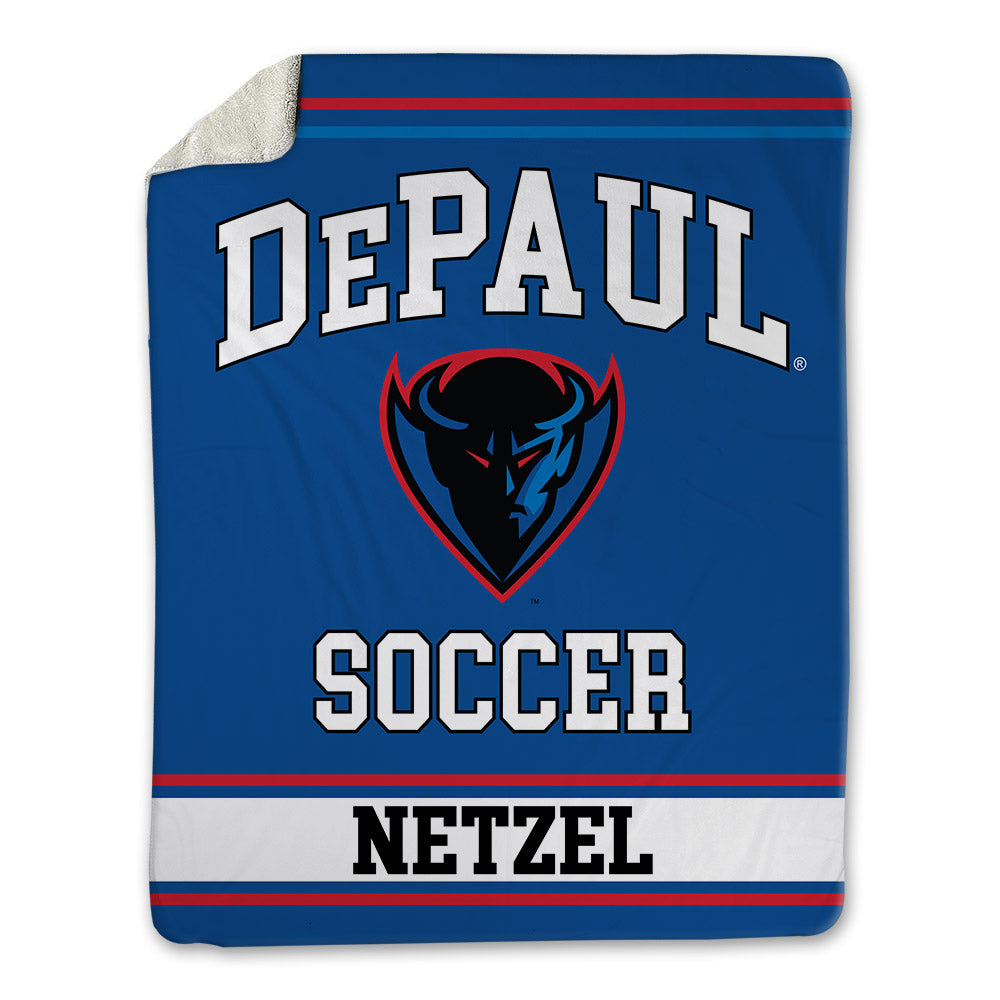 DePaul - NCAA Men's Soccer : Gavin Netzel - Blanket-0