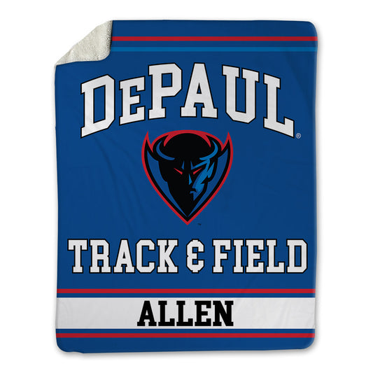 DePaul - NCAA Women's Track & Field : kashara allen - Blanket-0