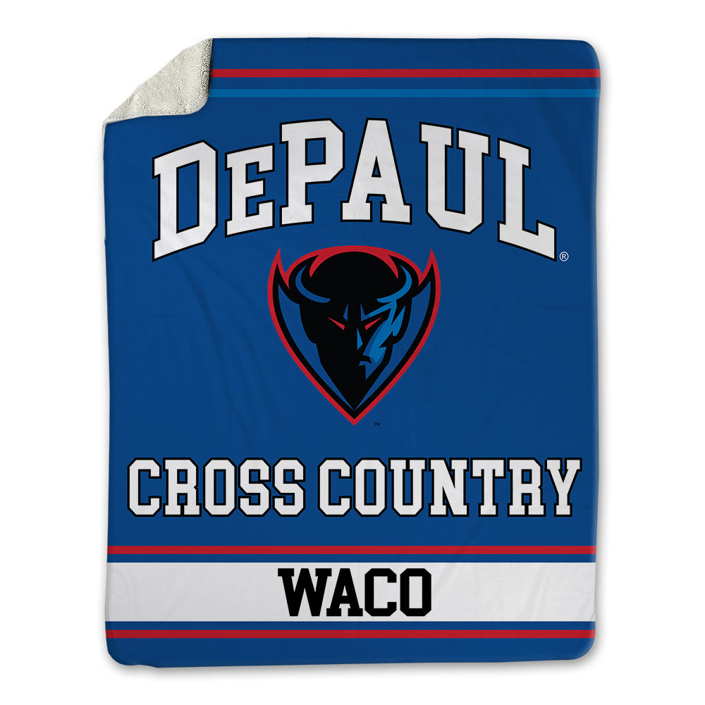 DePaul - NCAA Men's Cross Country : Reid Waco - Blanket-0