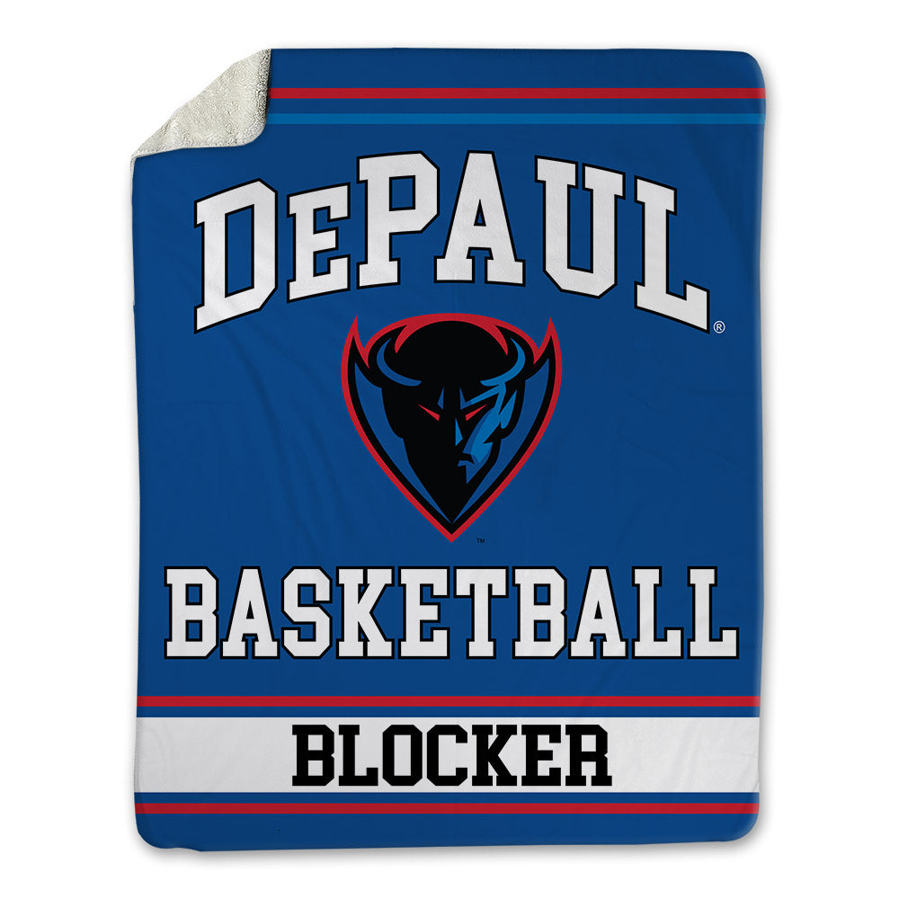 DePaul - NCAA Men's Basketball : Layden Blocker - Blanket-0