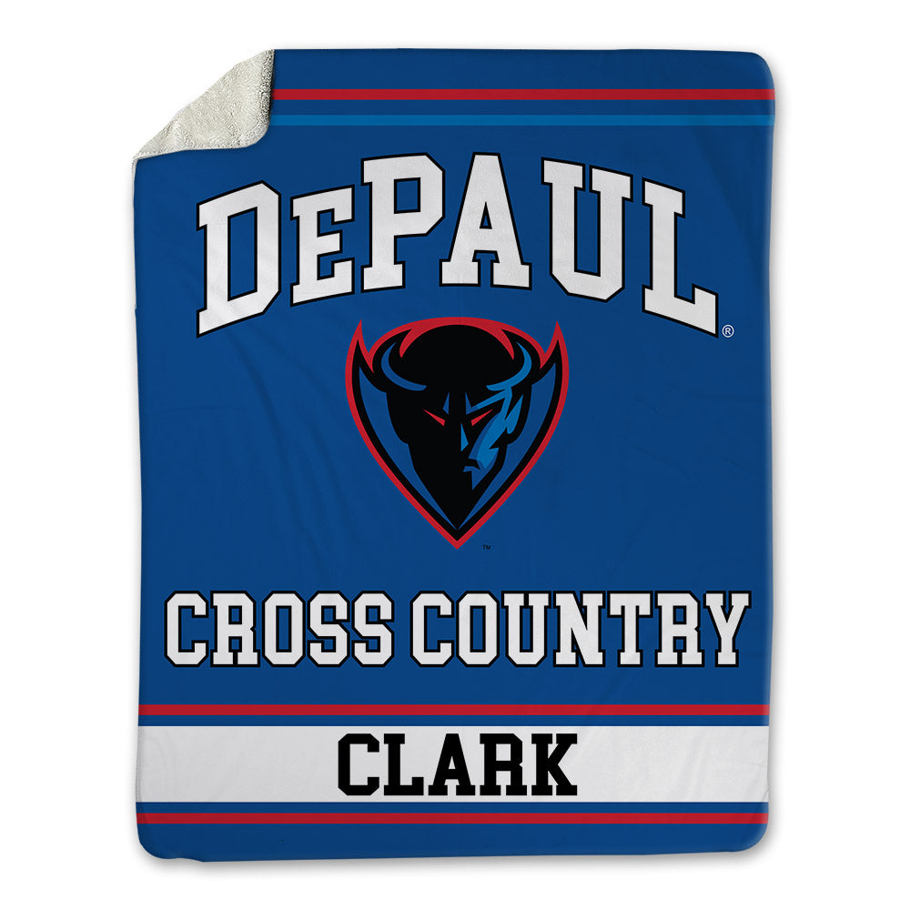 DePaul - NCAA Men's Cross Country : Kyle Clark - Blanket-0