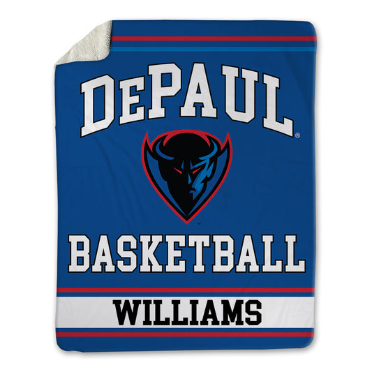 DePaul - NCAA Men's Basketball : Max Williams - Blanket-0