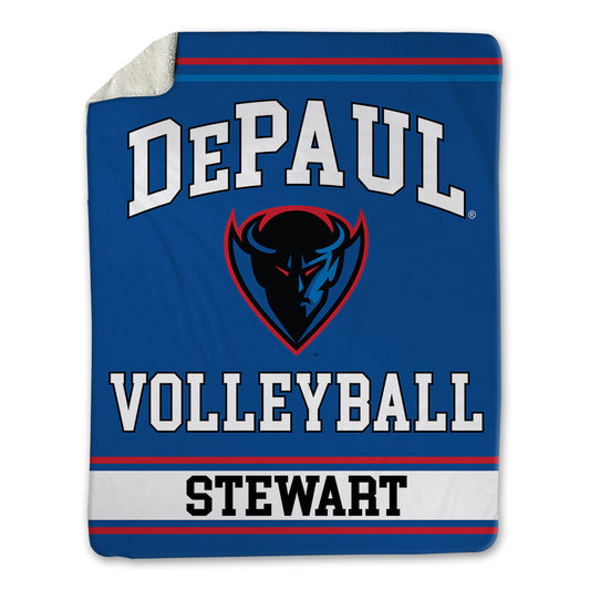 DePaul - NCAA Women's Volleyball : Morgan Stewart - Blanket-0