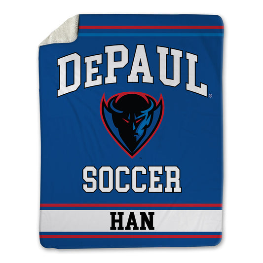 DePaul - NCAA Men's Soccer : Joon Han - Blanket-0