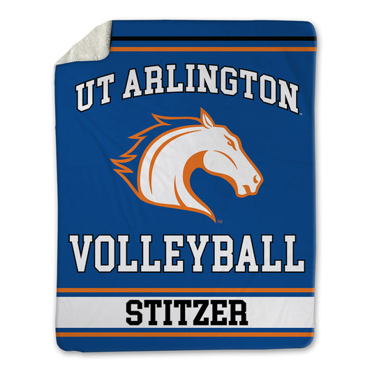 Texas Arlington - NCAA Women's Volleyball : Morgan Stitzer - Blanket-0