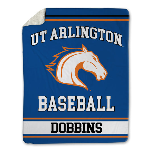 Texas Arlington - NCAA Baseball : Michael Dobbins - Blanket-0