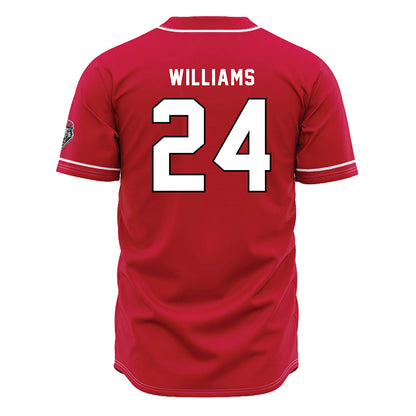 New Mexico - NCAA Baseball : Brodey Williams - Red Jersey-1