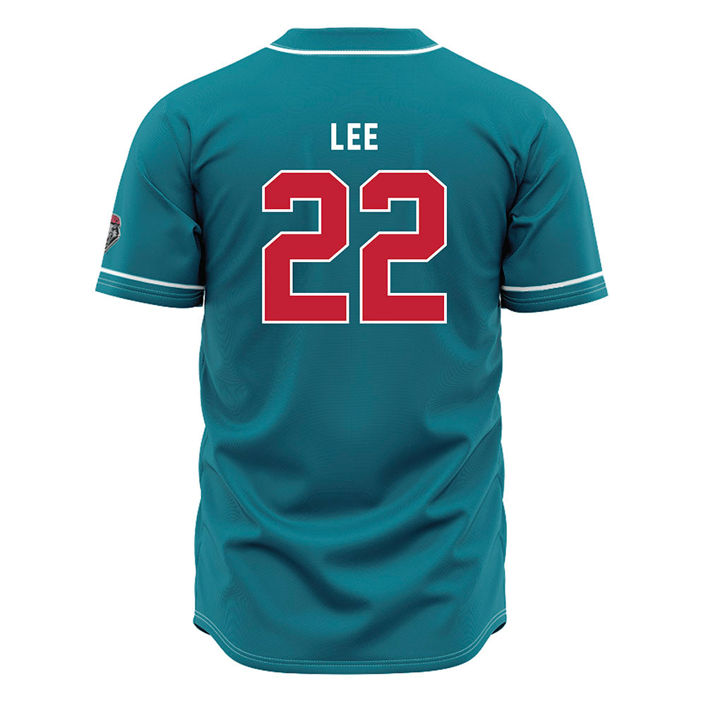 New Mexico - NCAA Baseball : Seth Lee - Blue Jersey-1