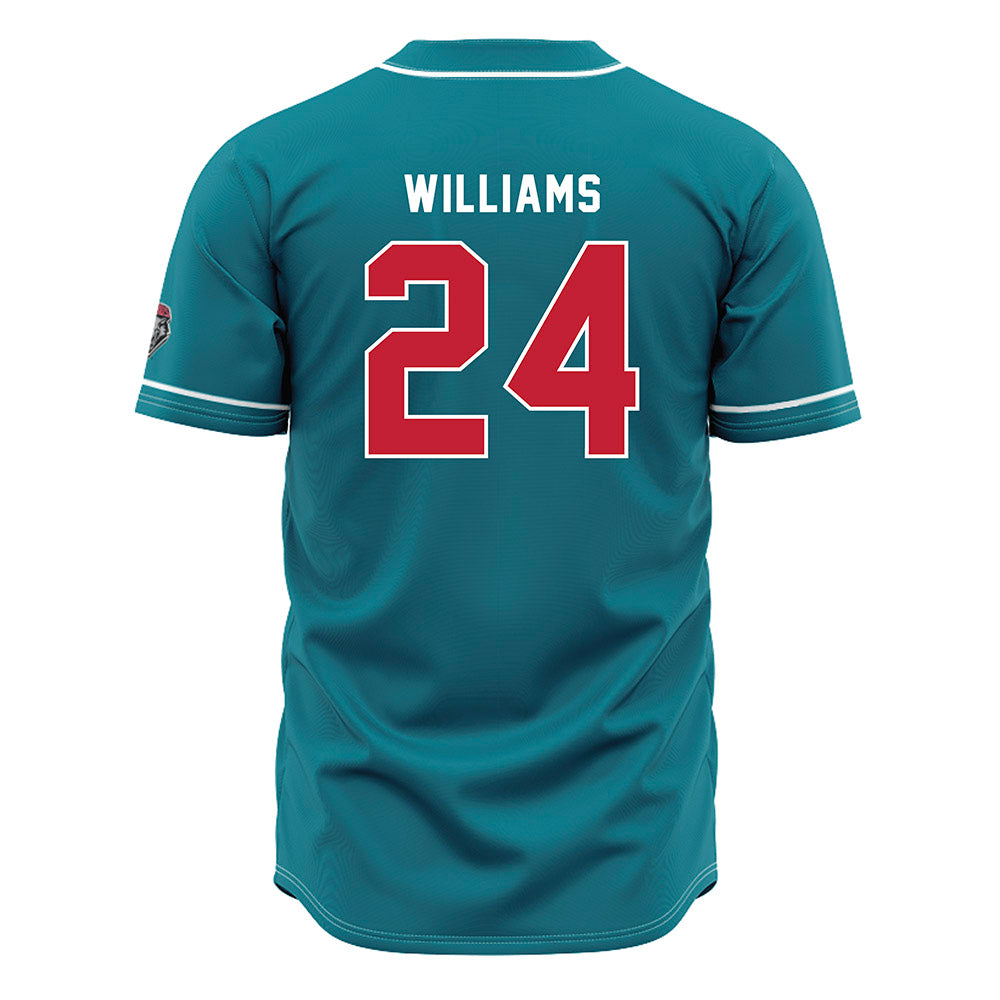 New Mexico - NCAA Baseball : Brodey Williams - Blue Jersey-1