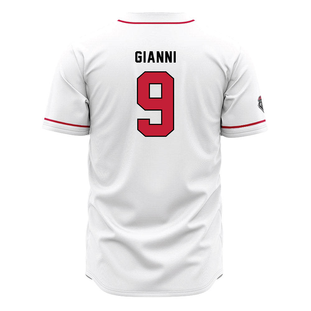 New Mexico - NCAA Baseball : Antonio Gianni - White Jersey-1