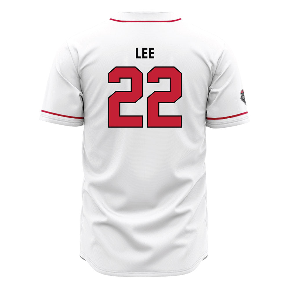 New Mexico - NCAA Baseball : Seth Lee - White Jersey-1
