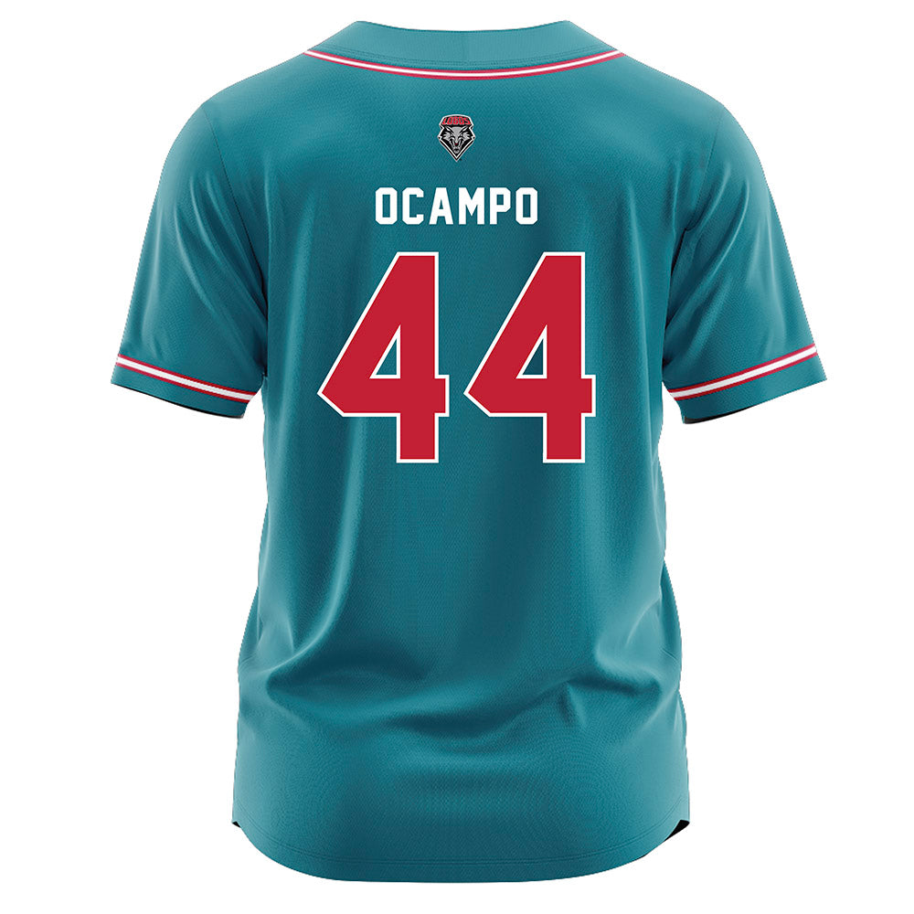 New Mexico - NCAA Softball : MiaLani Ocampo - Teal Jersey-1
