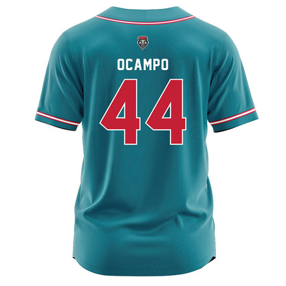 New Mexico - NCAA Softball : MiaLani Ocampo - Teal Jersey-1